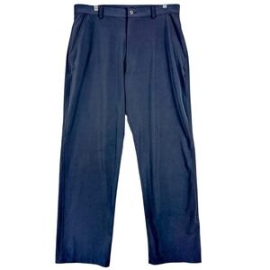 Nike Golf‎ Pants Mens 34x30 Black Stretch Chino Straight Leg Casual Golf Preppy